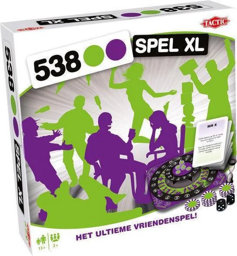 538 Spel XL de Tactic – boîte