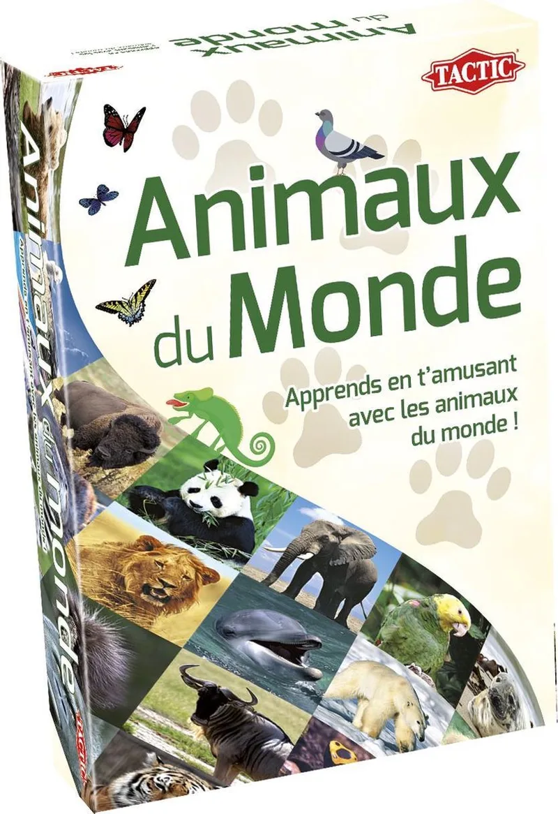 Animaux du Monde (FR) von Tactic – Schachtel