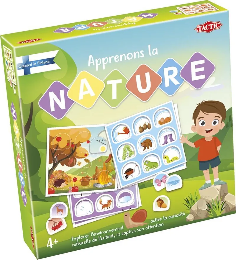 Apprenons la Nature de Tactic, édition Bont – boîte