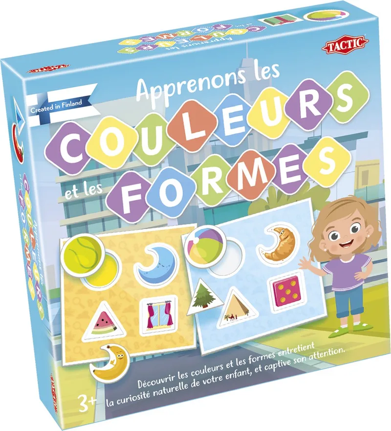Apprenons les Couleurs et les Formes (FR) von Tactic, Ausgabe Bont – Schachtel