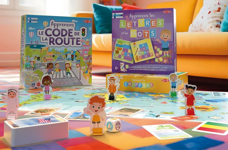 Apprenons les Lettres et les Mots (FR) von Tactic, Ausgabe Bont – Schachtel