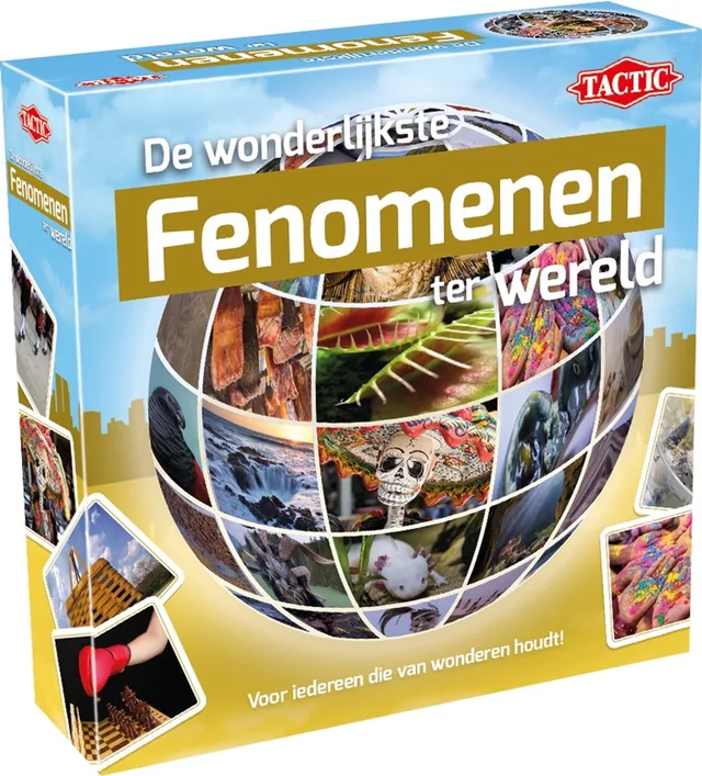 De wonderlijkste fenomenen ter Wereld – Kaartspel – Quizspel – Bijzondere Natuur en Onverklaarbare Verschijnselen – Kennis en Verwondering – Van de Wereld Serie – 2 of Meer Spelers – Vanaf 12 Jaar