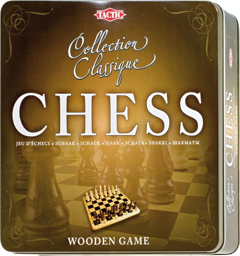 Schaken Hout de Tactic – boîte