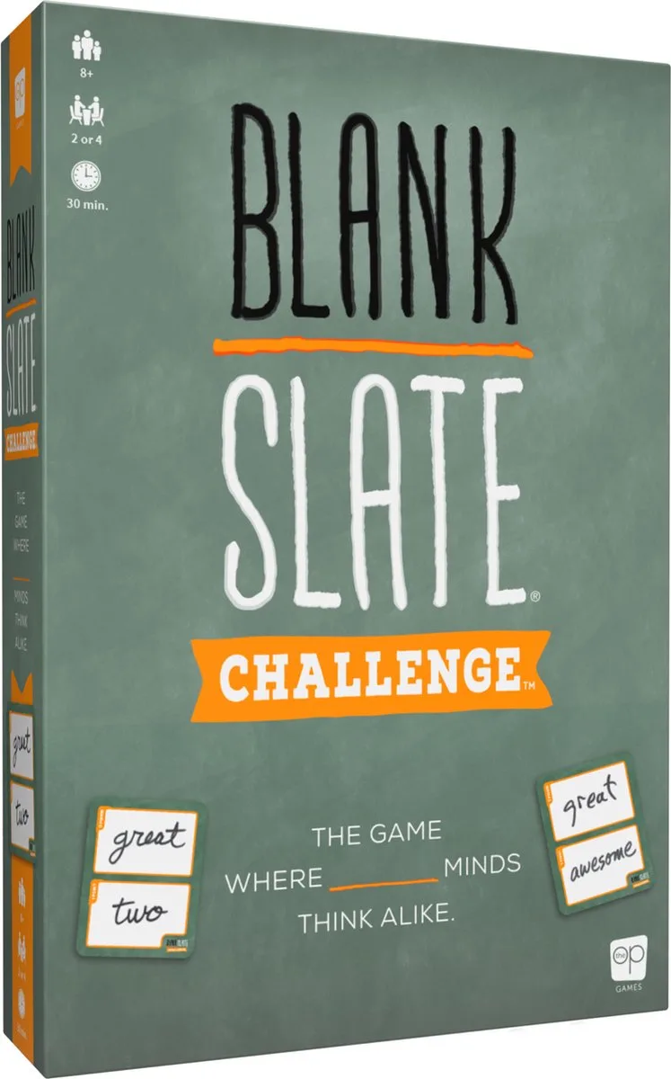 Blank Slate Challenge - Partyspel - Bordspel - Engelstalig from The Op – box