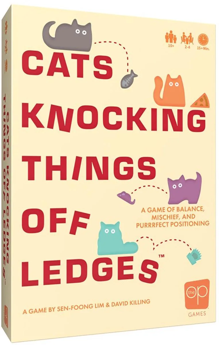 Cats Knocking Things Off Ledges - bordspel - Engels from The Op – box