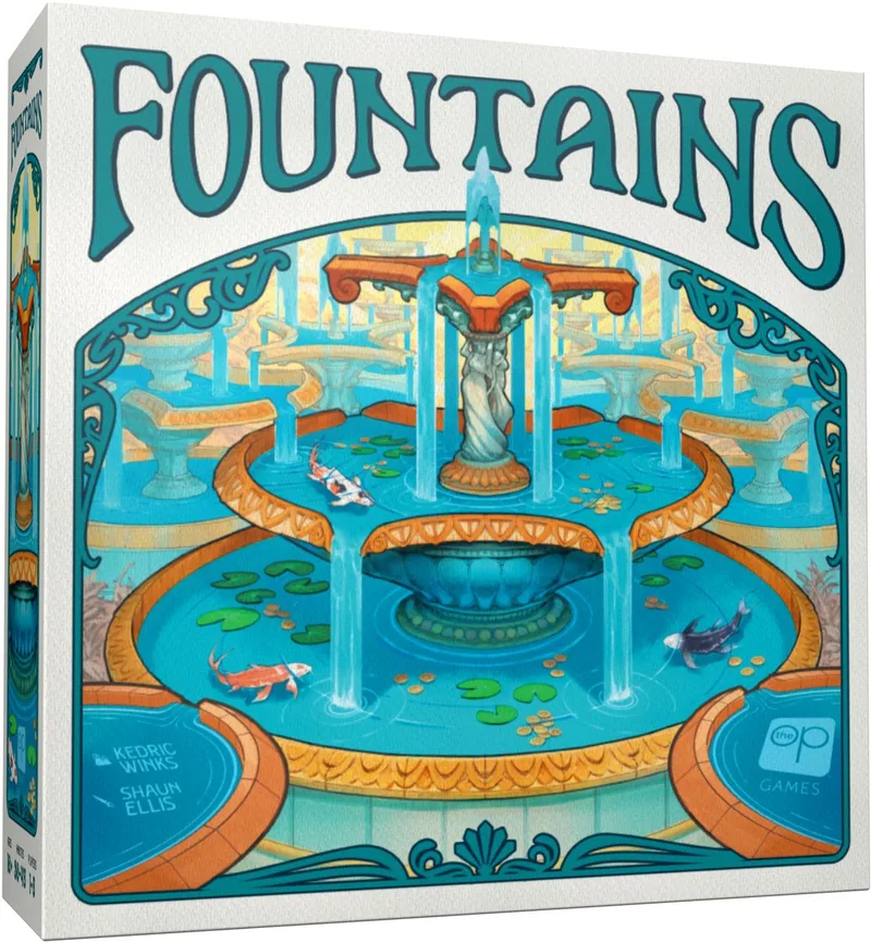 Fountains - Bordspel - Engelstalig van The Op – doos