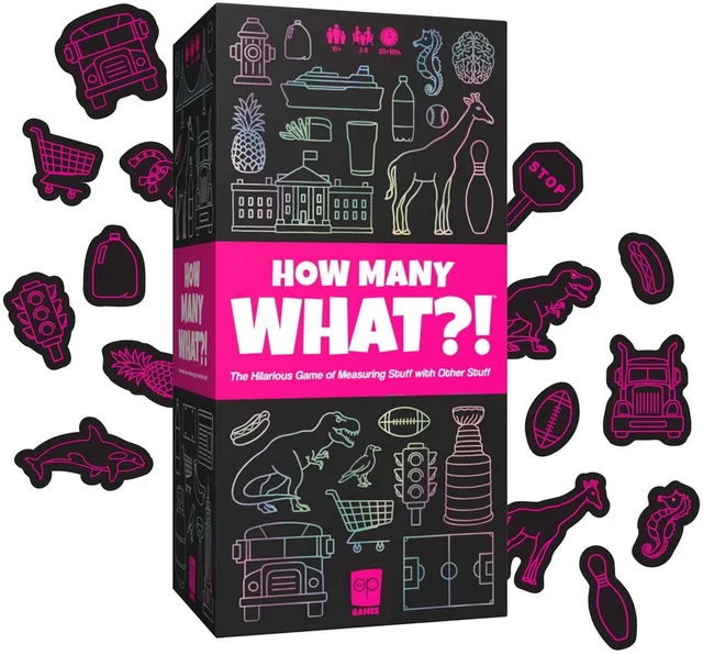 How Many What – Partyspel – Absurde Vergelijkingen – Hilarisch Gezelschapsspel – Voor Familie & Vrienden