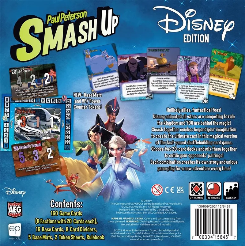 Smash Up: Disney de The Op – boîte
