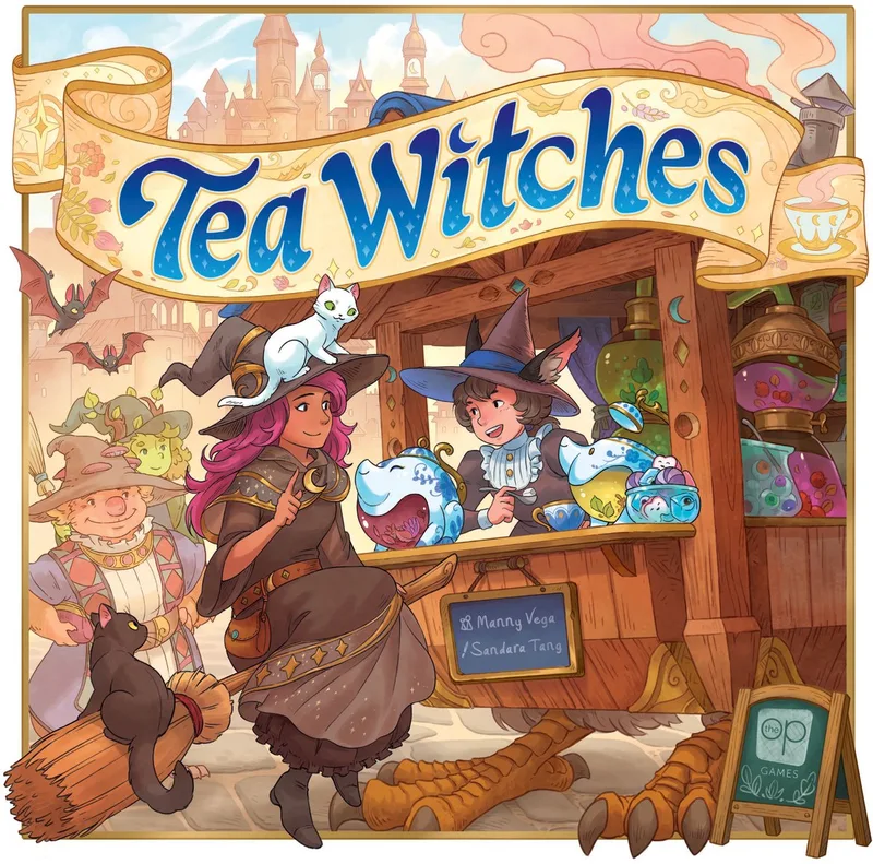 Tea Witches - Bordspellen - Engels de The Op – boîte