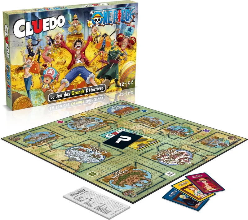 Cluedo - Bordspel - One Piece Anime - Engels from Winning Moves – box