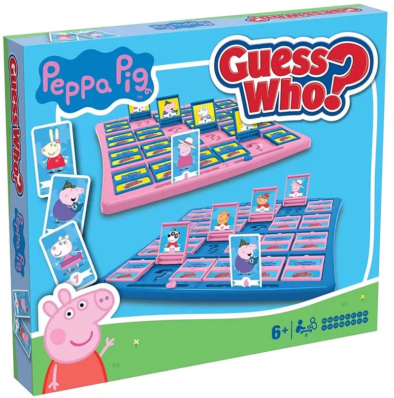 Guess Who? - Bordspel - Peppa Pig Meertalig from Winning Moves – box