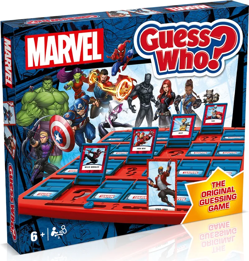 Marvel - Bordspel - Guess Who? - Engels van Winning Moves – doos