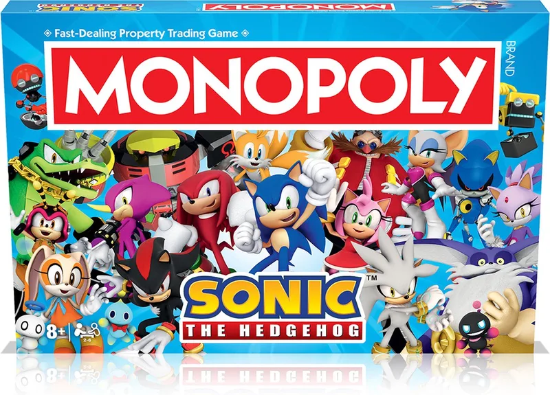 Monopoly - Bordspel - Sonic - Engels van Winning Moves – doos