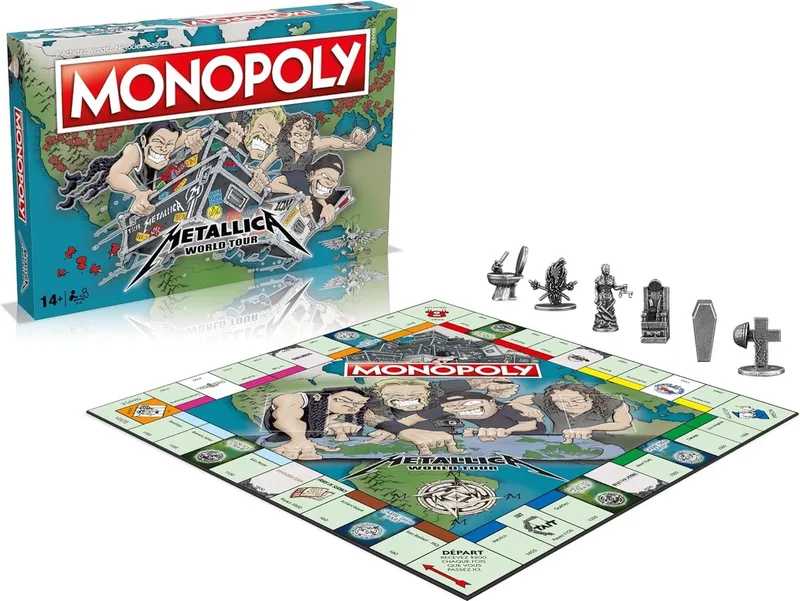 Monopoly - Metallica World Tour von Winning Moves – Schachtel