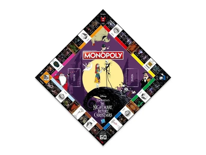 Monopoly Nightmare Before Christmas Edition 2024 (Engelstalig) from Winning Moves – box