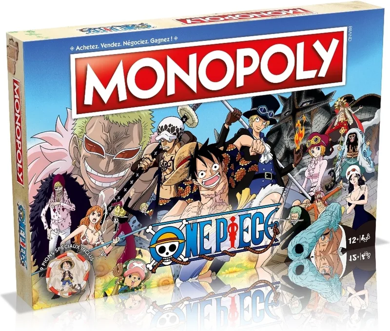 Monopoly One Piece - Engelstalig Bordspel from Winning Moves – box