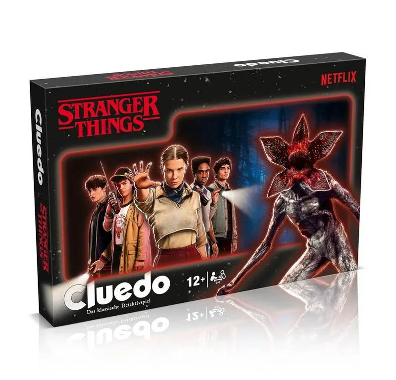 Spiel Cluedo Stranger Things from Winning Moves – box
