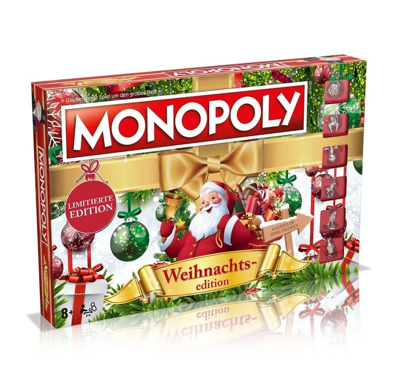 Spiel Monopoly Weihnachten from Winning Moves – box