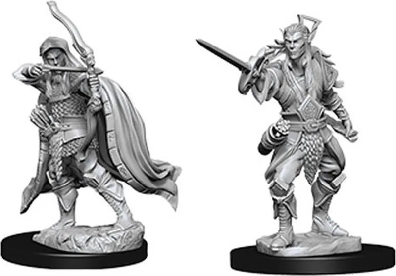 D&D Miniatures Male Elf Rogue from WizKids, ; Multi edition – box