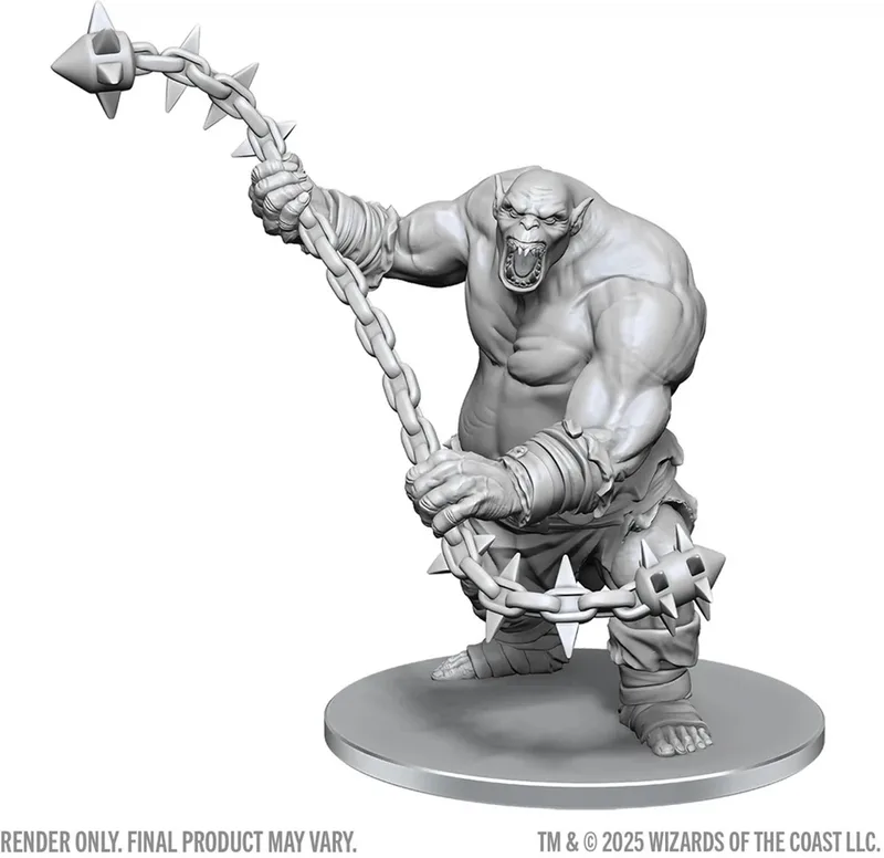 D&D Nolzur's Marvelous Miniatures Ogre Chain Brute from WizKids – box