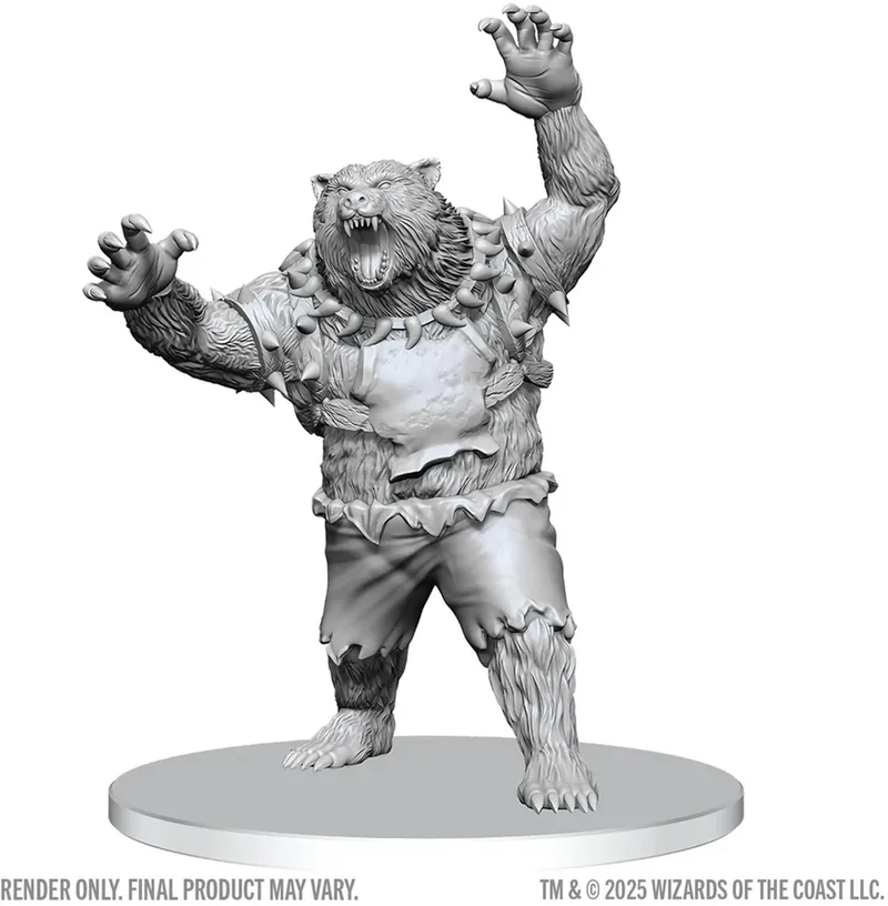 D&D Nolzur's Marvelous Miniatures Werebear von WizKids – Schachtel
