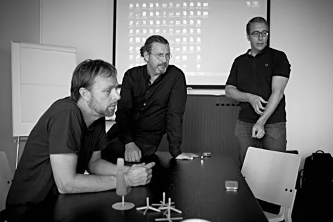 Portrait de Johan Lindau, Thomas Bernstrand, Stefan Borselius