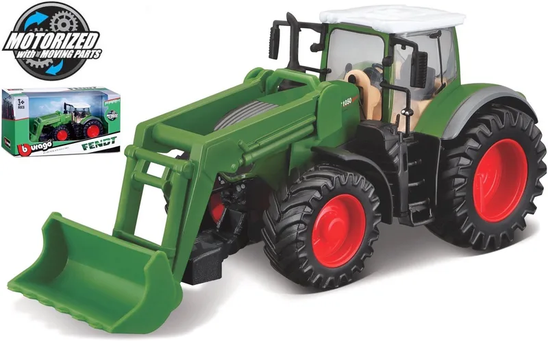 Fendt 1050 - Modelauto - Schaal 10 CM by Bburago in Groen/rood – product photo
