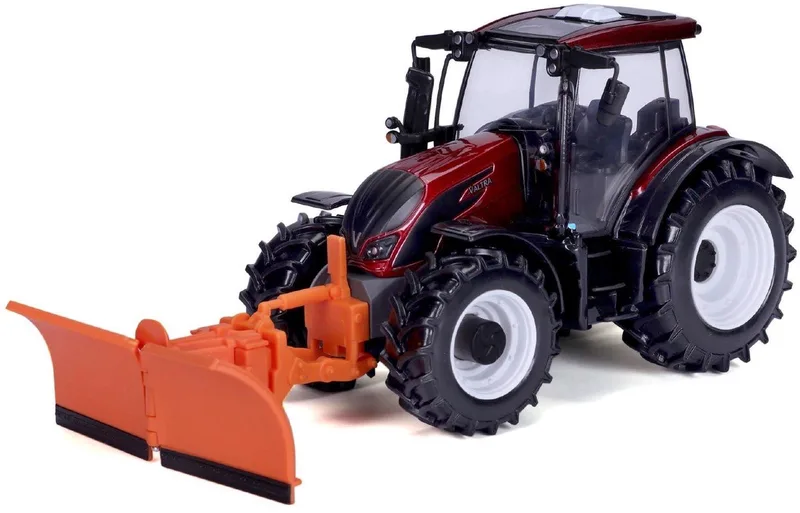 Valtra N174 - Modelauto - Schaal 1:32 van Bburago in Donker rood/zwart – productfoto