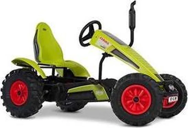 XL frame Claas BFR-3 Skelter - Met handrem - Verstelbare Stoel - Drie versnellingen - Groen - Vanaf 5 jaar