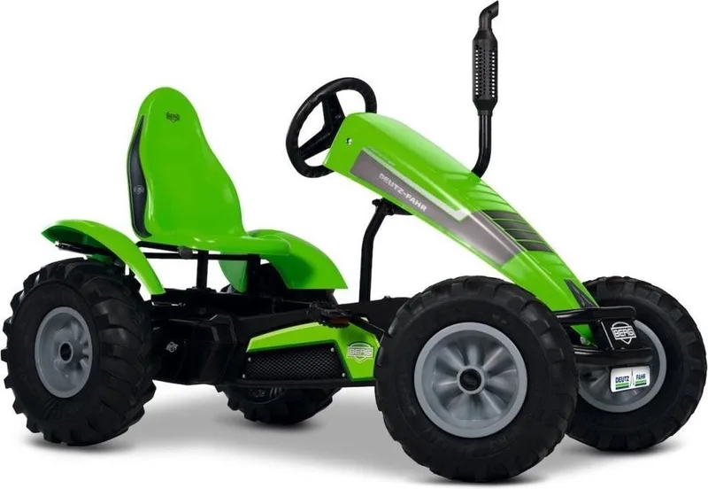 XL frame Deutz-Fahr BFR Skelter - Met handrem - Verstelbare Stoel - Groen - Vanaf 5 jaar van BERG in Deutz-Fahr® – productfoto