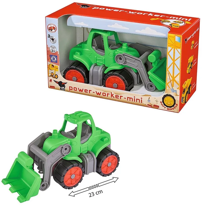 Power - Worker Mini Tractor van BIG in Groen – productfoto