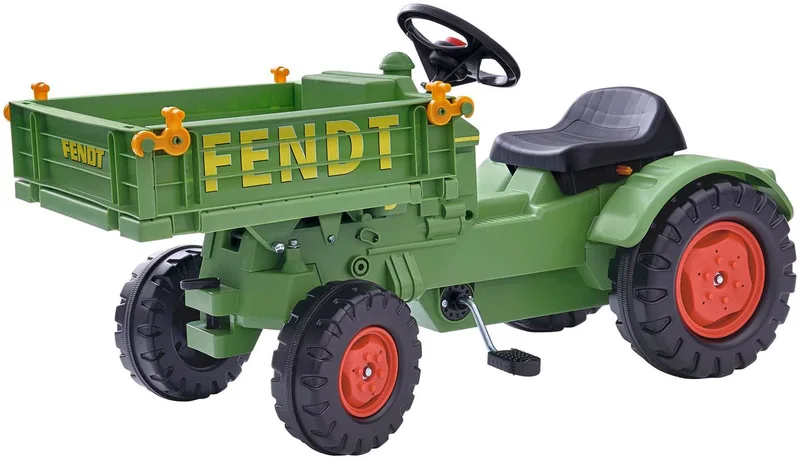 Trettraktor Fendt Geräteträger, BxTxH: 46x54x102 cm by BIG in Grün – product photo