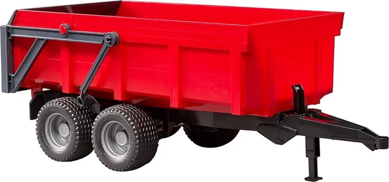 Tipping trailer with automatic tailgate – 02211 · 1:16 by Bruder – product photo