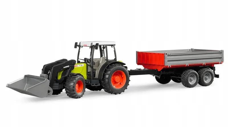 Claas Nectis 267 F with Tipping trailer – 02112 · 1:16 by Bruder – product photo