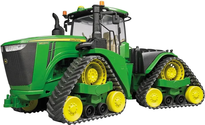 John Deere 9620RX with track belts – 04055 · 1:16 by Bruder – product photo