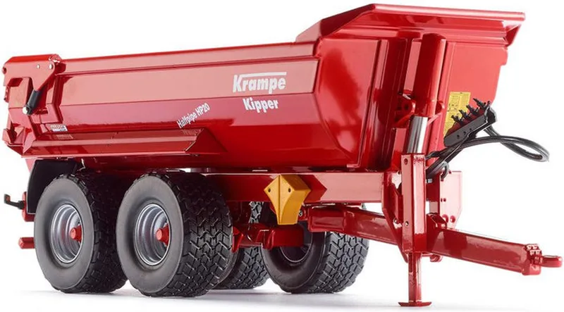 Krampe Tandem-Halbrundmulde Halfpipe HP 20 – 077854 · 1:32 by Wiking – product photo