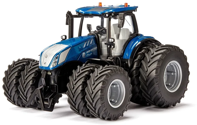 New Holland T7.315 on duals with Bluetooth app control – 6738 · 1:32 by Siku – product photo