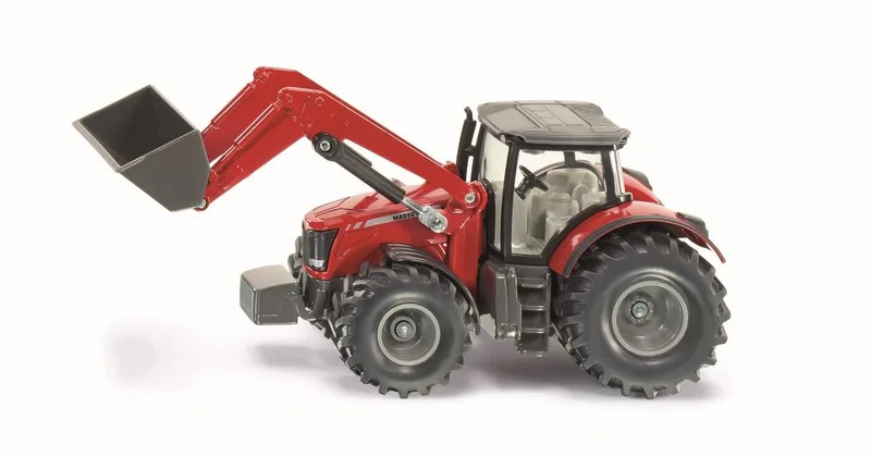 Massey Ferguson with front loader – 1985 by Siku – product photo