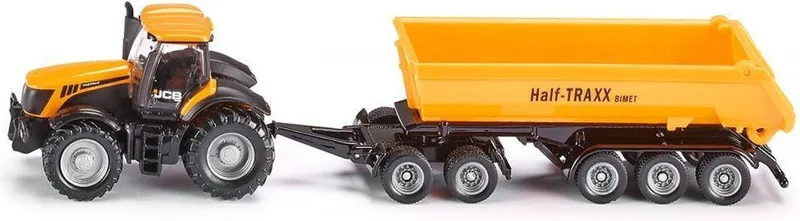 JCB with dolly and tipping trailer – 1858 by Siku – product photo