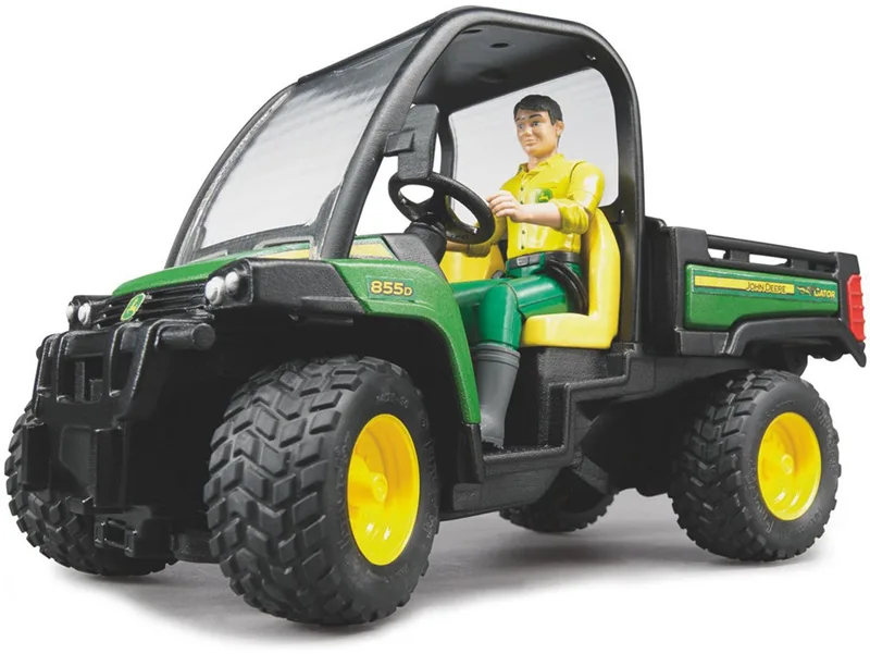 John Deere Gator XUV 855D avec conducteur – 02490 · 1:16 de Bruder – photo du produit