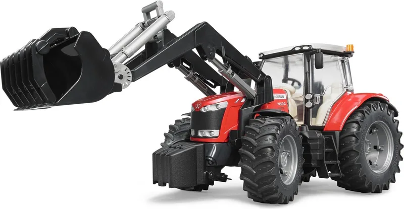Massey Ferguson 7624 mit Frontlader – 03047 · 1:16 von Bruder – Produktfoto