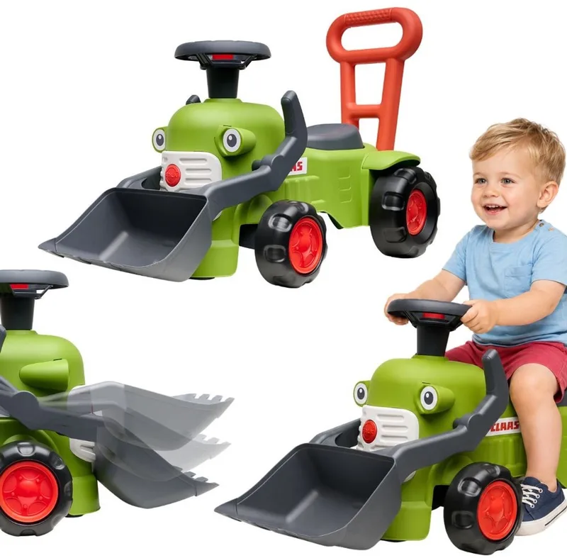 Claas Looptractor Shovel 1+ van Falk in Blauw – productfoto