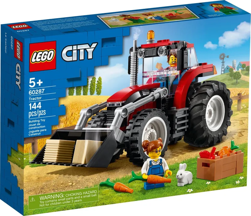 LEGO® City 60287 Traktor Konstruktionsspielsteine, (148 St) van LEGO – productfoto