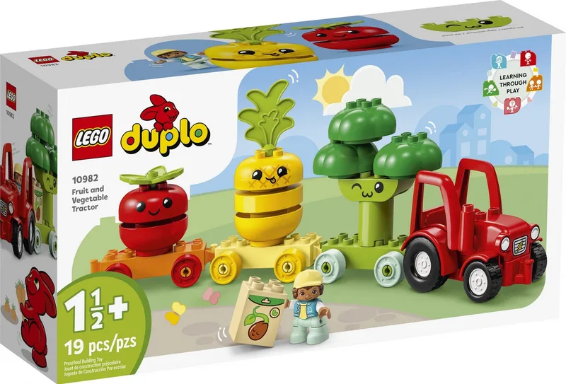 LEGO® Duplo 10982 Obst- und Gemüse-Traktor Konstruktionsspielsteine, (19 St) von LEGO – Produktfoto