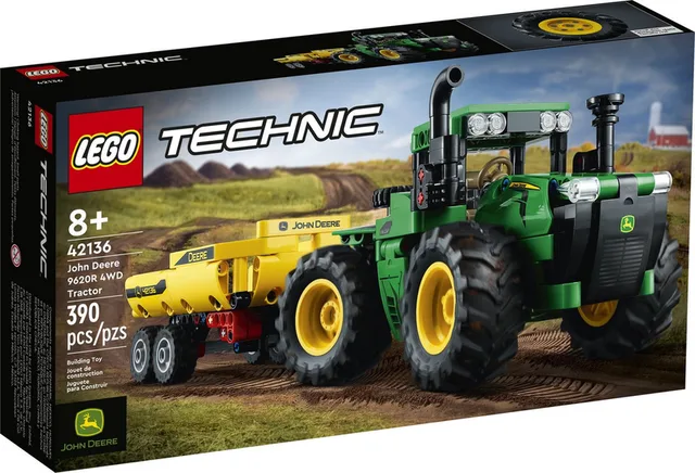 Technic 42136 John Deere 9620R 4WD Tractor