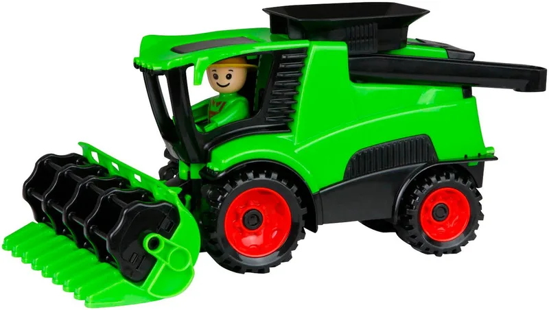 Spielzeug-Mähdrescher Truckies, inklusive Spielfigur, Made in Europe van Lena in Bunt – productfoto