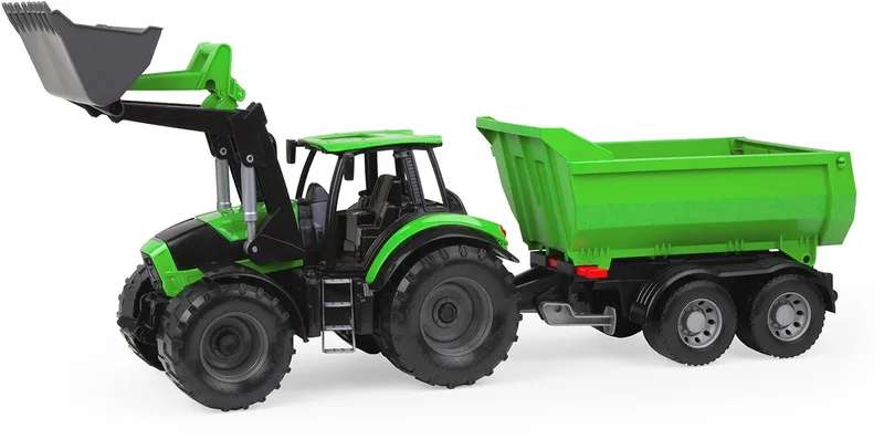 WORXX Tractor Deutz-Fahr Agrotron 7250 TTV met Aanhangwagen van Lena in Meerkleurig – productfoto