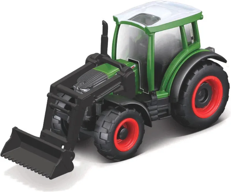Fendt 209 VARIO TRACTOR WITH FRONT LOADER - MINI WORK MACHINE van Maisto in Groen – productfoto