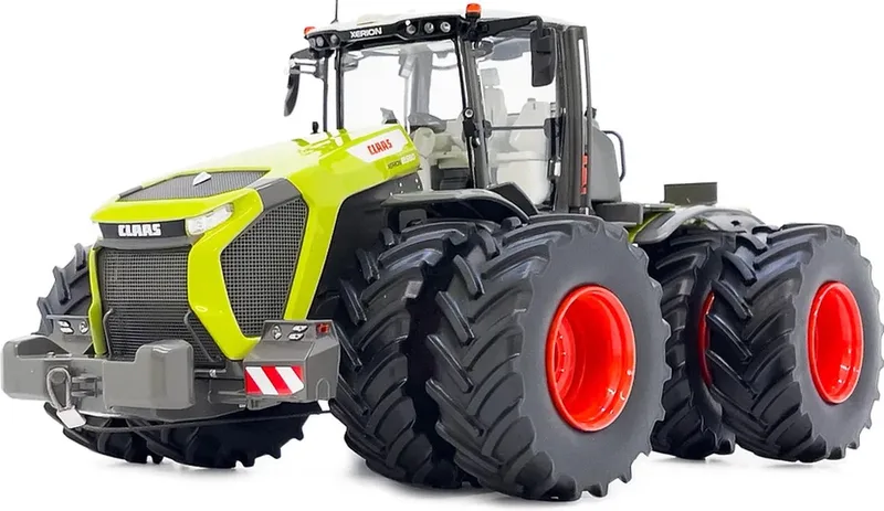 Claas Xerion 12.590 Trac met dubbele wielen, schaal 1 op 32 von Marge Models in Grijs – Produktfoto