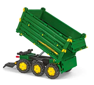 rollyMulti Trailer John Deere – 125043 by Rolly Toys – product photo 2 of 4